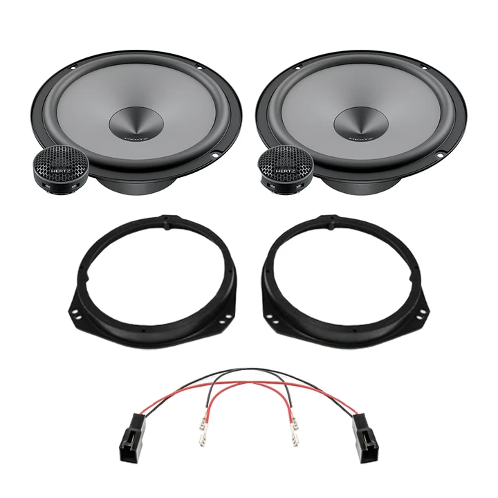 Pachet difuzoare auto Hertz Uno dedicat usi fata Alfa Romeo Mito