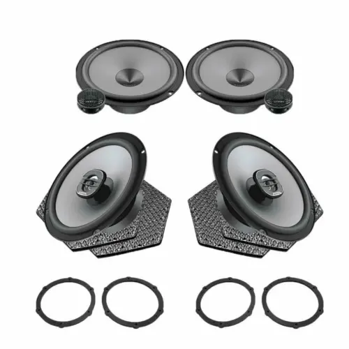 Pachet difuzoare auto Hertz Uno dedicat Peugeot 208 2019-, RMS 75W