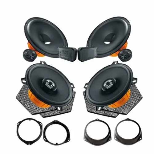 Pachet difuzoare auto Hertz Dieci dedicat Opel Zafira 1999-2010, RMS 80W