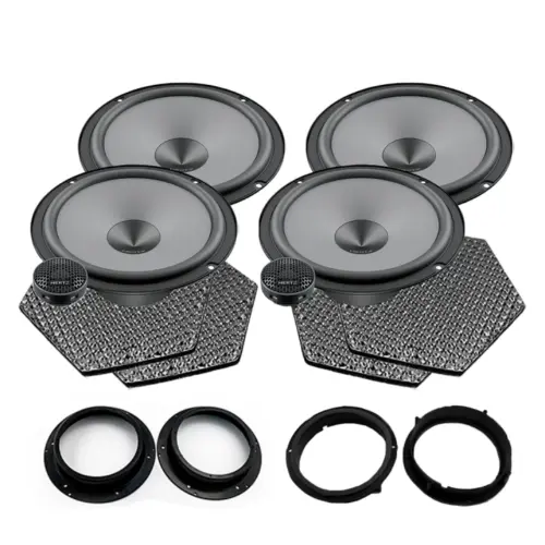 Pachet difuzoare auto Hertz Uno dedicat Volkswagen Tiguan 2016-, RMS 75W