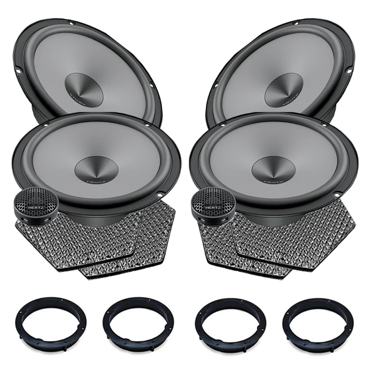 Pachet difuzoare auto Hertz Uno dedicat Skoda Karoq 2017-