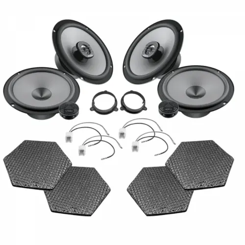 Pachet difuzoare auto Hertz Uno dedicat Renault Laguna 3 (2010-2015)