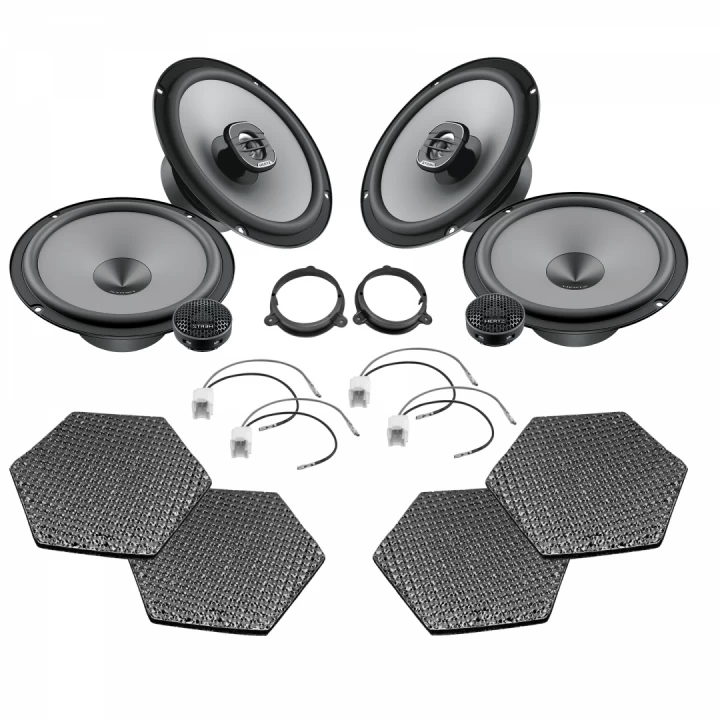 Pachet difuzoare auto Hertz Uno dedicat Renault Laguna 3 (2010-2015)