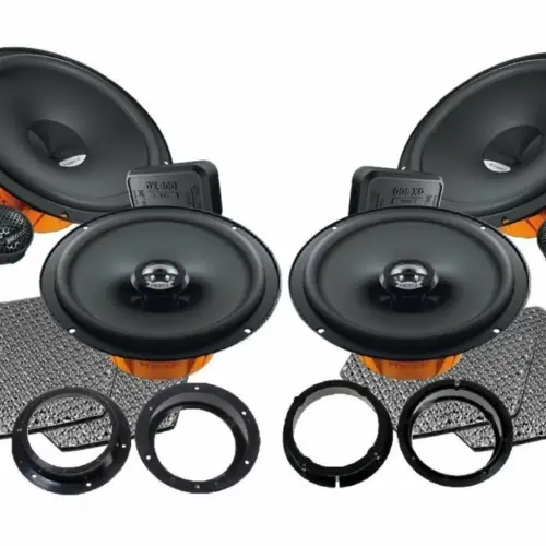 Pachet difuzoare auto Hertz Dieci dedicat Volkswagen Golf V (2003 – 2009)