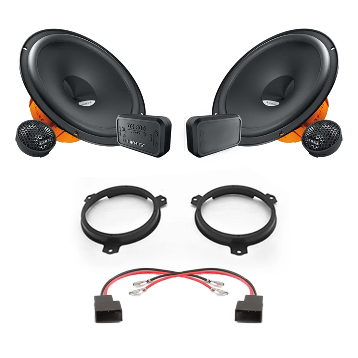 Pachet difuzoare auto Hertz Dieci dedicat usi fata Toyota Auris 2019-