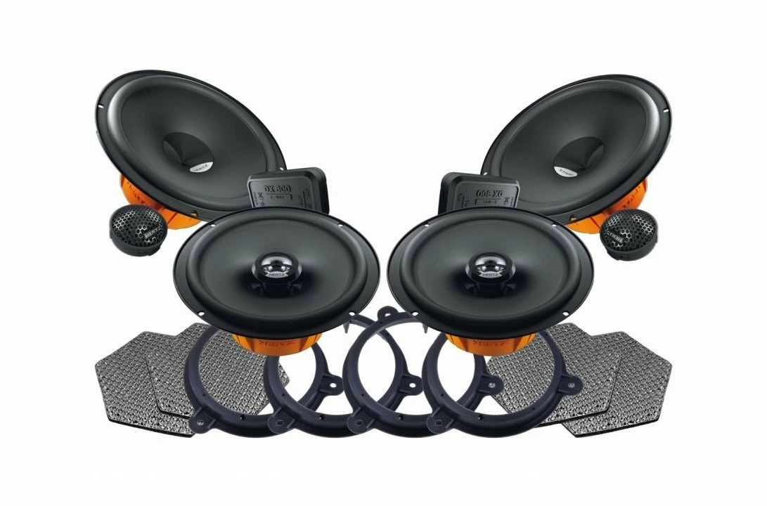 Pachet difuzoare auto Hertz Dieci dedicat Nissan Qashqai