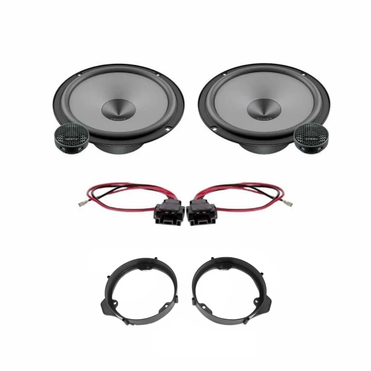 Pachet difuzoare auto Hertz Uno dedicat usi spate Mercedes E Class 2009-2016