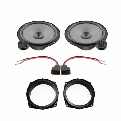 Pachet difuzoare auto Hertz Uno dedicat usi fata Mitsubishi Colt 2004-2012, RMS 55W