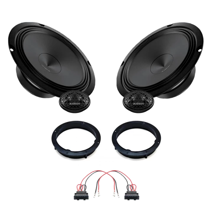 Pachet difuzoare auto Audison Prima dedicat usi spate Skoda Superb 2015-