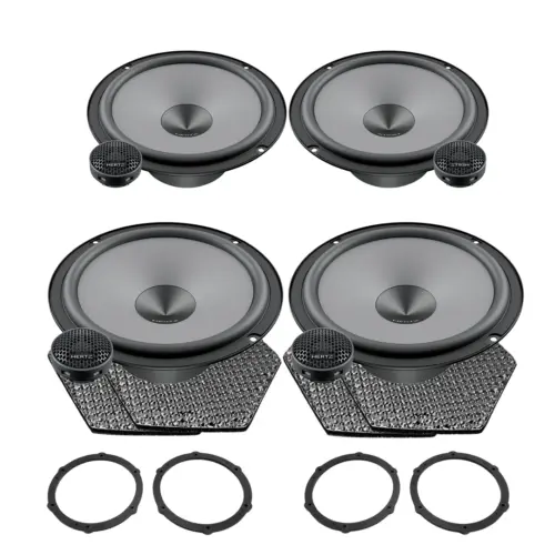 Pachet difuzoare auto Hertz Uno dedicat Peugeot 3008 2016-, RMS 75W