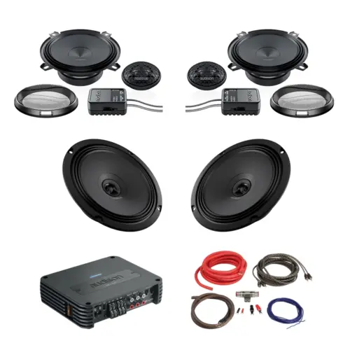 Pachet Difuzoare Auto cu amplificator Audi A3 8L 1996-2003 Audison Prima 560 W