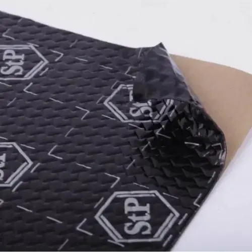 Insonorizant auto Premium STP Black Silver, 750x500mm, 1.8mm, Foaie