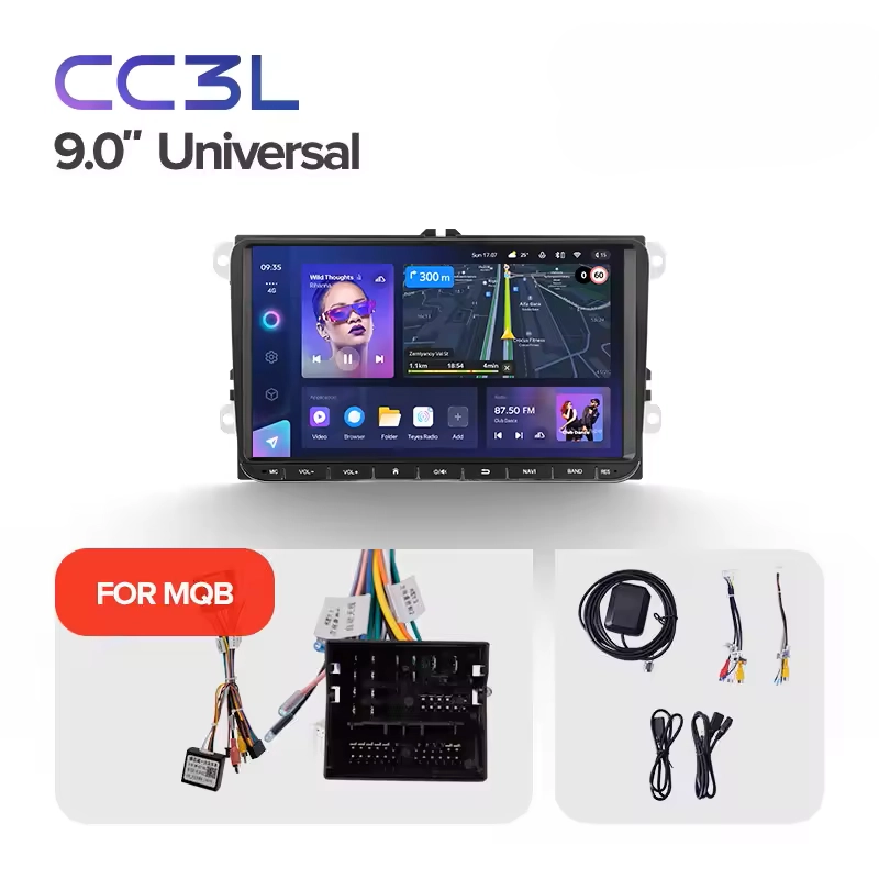 Navigatie auto Teyes CC3L Universala Volkswagen 4+32GB 9" IPS Octa-core 1.6Ghz Android 4G Bluetooth DSP - Varianta A - imagine 7