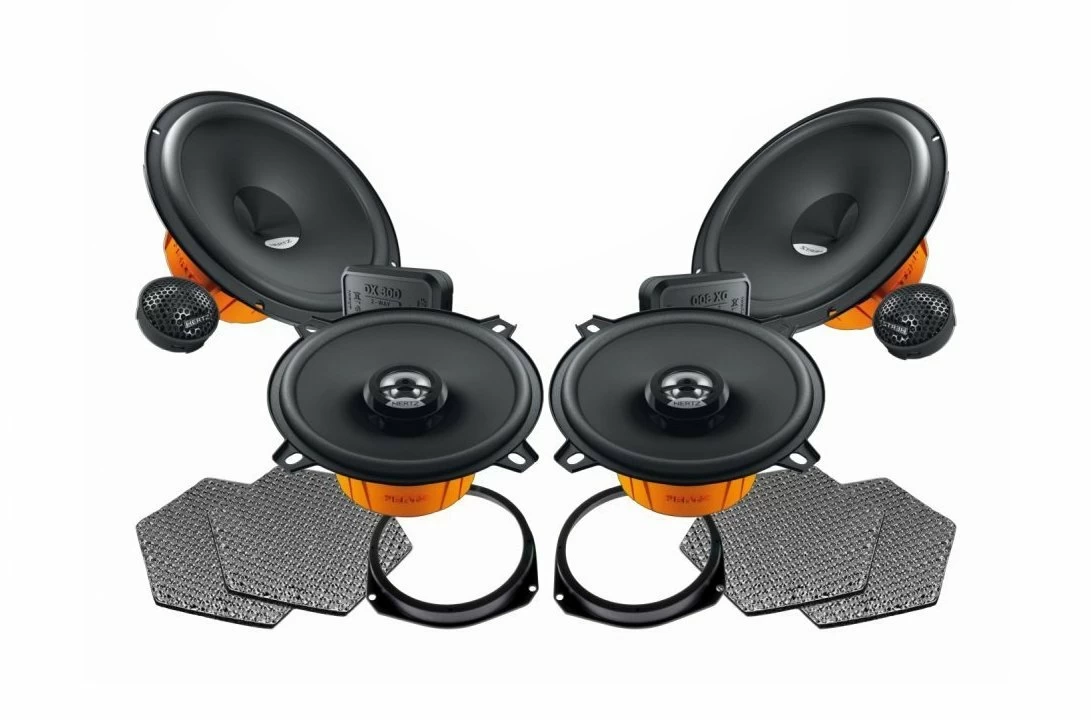 Pachet difuzoare auto Hertz Dieci dedicat Opel Corsa C (2000 - 2006)