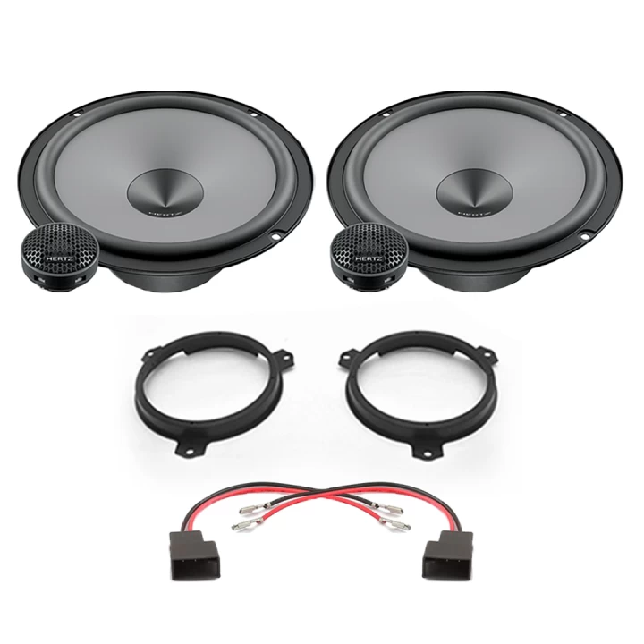 Pachet difuzoare auto Hertz Uno dedicat usi fata Toyota Aygo 2014-2021