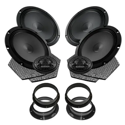 Pachet difuzoare auto Audison Prima dedicat Audi A6 2011-2018, RMS 100 W