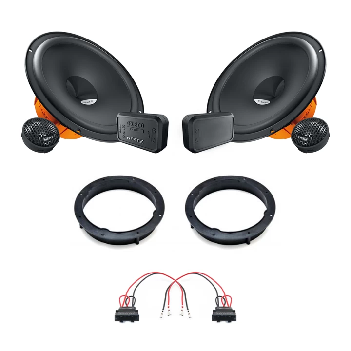 Pachet difuzoare auto Hertz Dieci dedicat usi fata Volkswagen Beetle 2011-2018