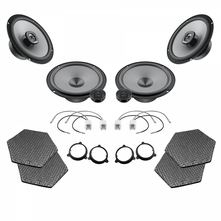 Pachet difuzoare auto Hertz Uno dedicat Renault Megane 4 (2016-2022)