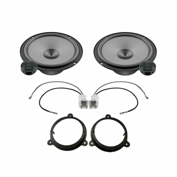 Pachet difuzoare auto Hertz Uno dedicat usi fata Nissan Leaf 2010-2017