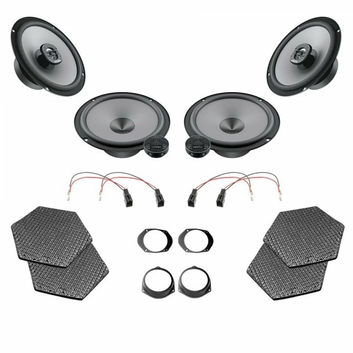 Pachet difuzoare auto Hertz Uno dedicat Fiat Tipo (2017 - 2022)