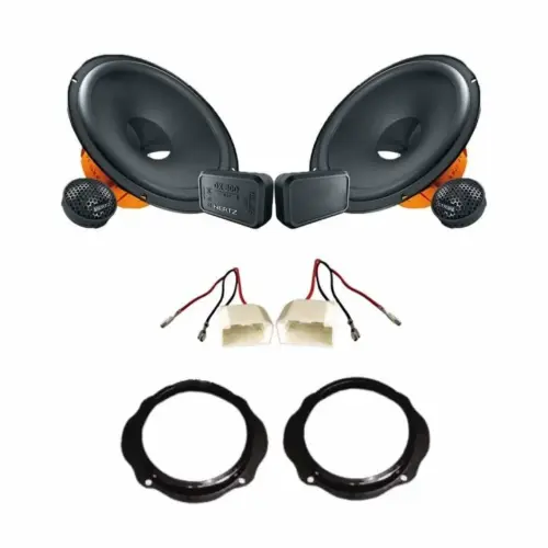 Pachet difuzoare auto Hertz Dieci dedicat usi fata Ford Focus C-Max 2003-2010, RMS 80W