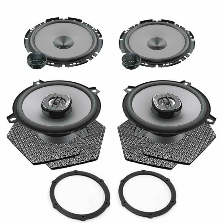 Pachet difuzoare auto Hertz Uno dedicat Citroen C3 2009-2016