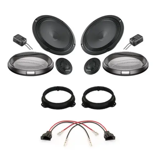 Pachet difuzoare auto Audison Prima dedicat usi fata Audi A3 2003-2013, RMS 100 W