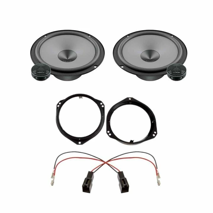 Pachet difuzoare auto Hertz Uno dedicat usi fata Fiat Bravo 2007-2014