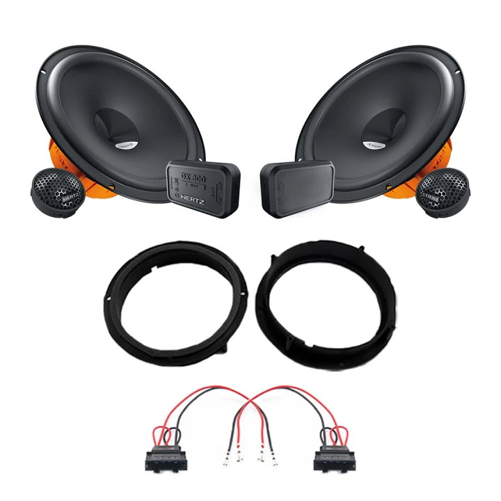 Pachet difuzoare auto Hertz Dieci dedicat usi fata Volkswagen Taygo 2021-