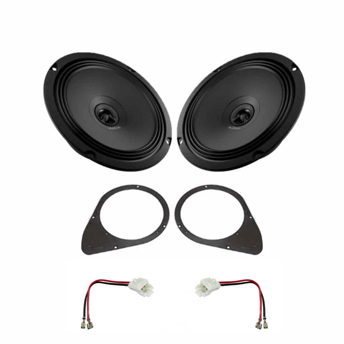 Pachet difuzoare auto Audison Prima dedicat usi spate Fiat 500 2010-