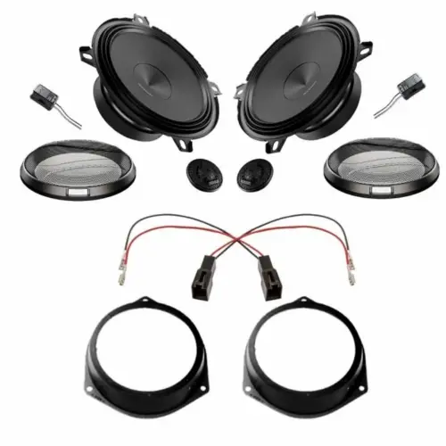 Pachet difuzoare auto Audison Prima dedicat usi fata Fiat Doblo 2009-, RMS 75W