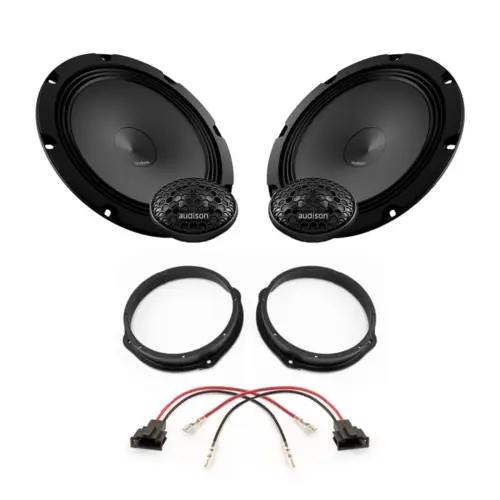 Pachet difuzoare auto Audison Prima dedicat usi fata Audi A3 2020-2022, RMS 100 W