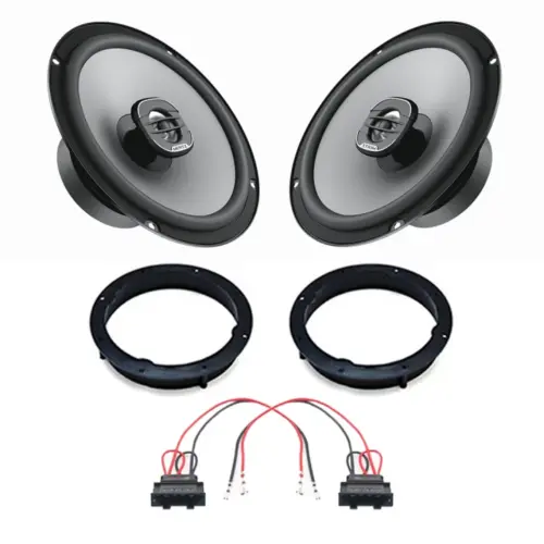 Pachet difuzoare auto Hertz Uno dedicat usi spate Skoda Fabia 2014-2021, RMS 55W