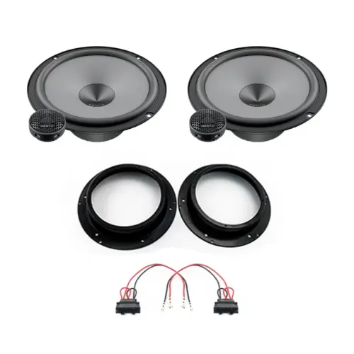 Pachet difuzoare auto Hertz Uno dedicat usi fata Volkswagen Touran 2015-, RMS 75W