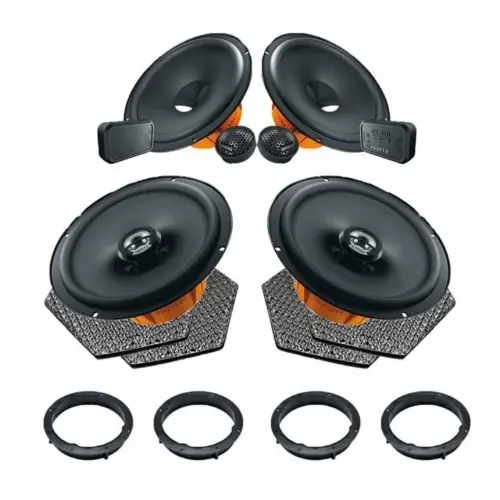 Pachet difuzoare auto Hertz Dieci dedicat Seat Toledo 2012-2018, RMS 80W