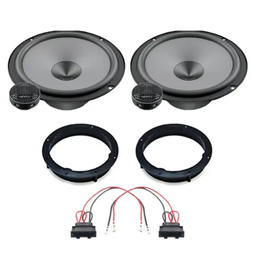 Pachet difuzoare auto Hertz Uno dedicat usi spate Skoda Kamiq 2018-, RMS 75W
