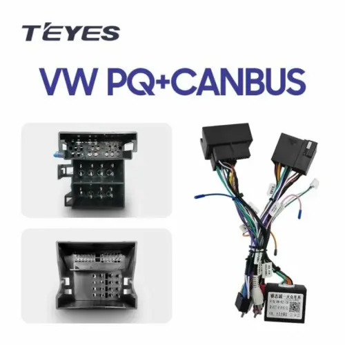 Cablu Plug&Play Teyes + Canbus dedicat Volkswagen PQ