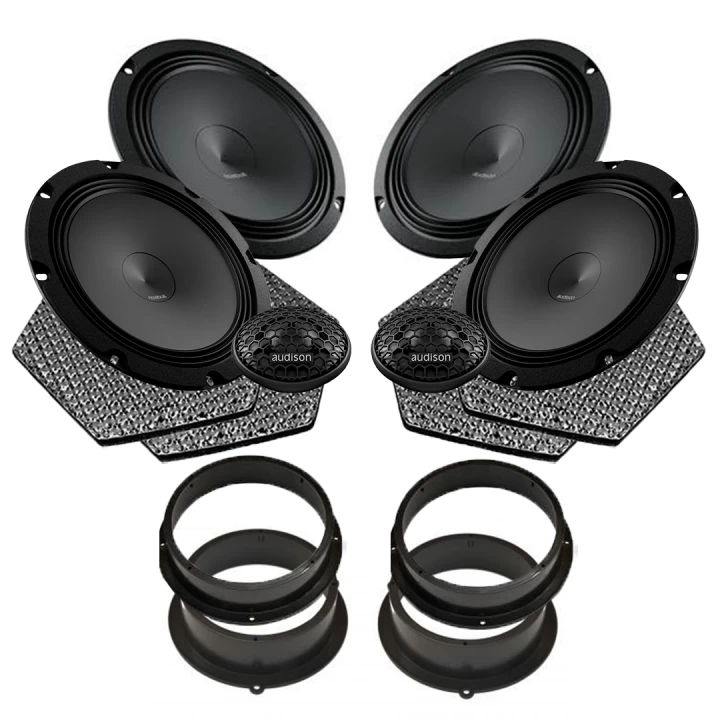 Pachet difuzoare auto Audison Prima dedicat Audi A4 2007-2015