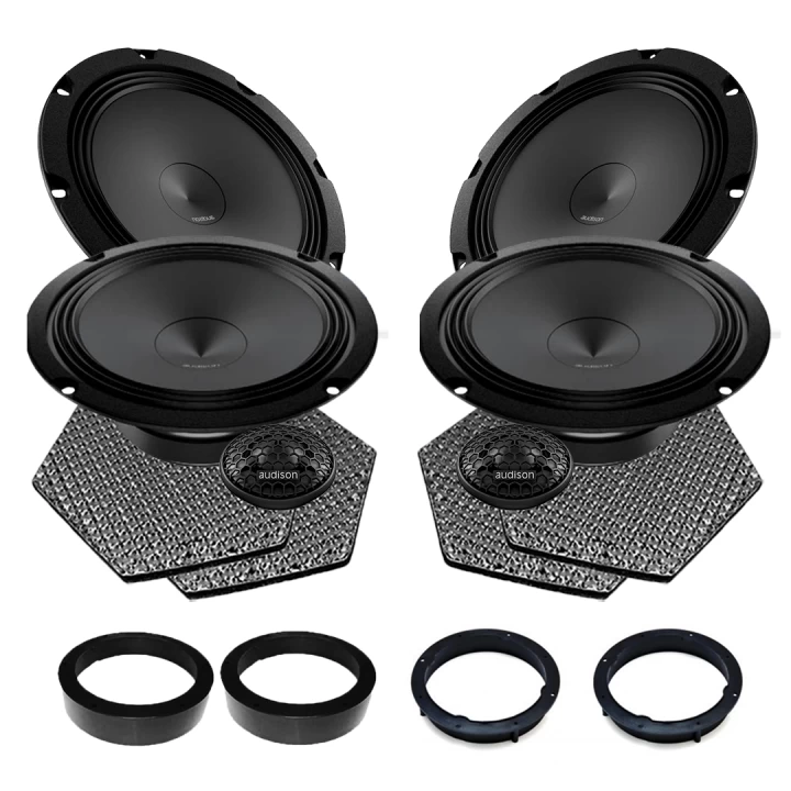 Pachet difuzoare auto Audison Prima dedicat Skoda Superb 2015-