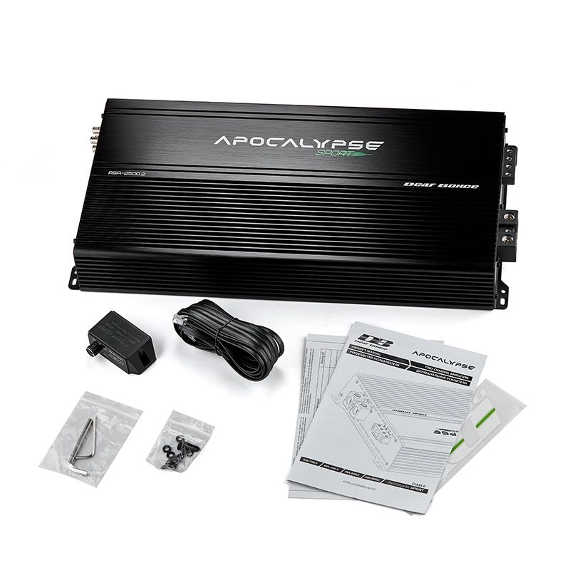 Amplificator Auto Deaf Bonce Apocalypse ASA-2500.2, 2 canale, 2500W - imagine 4