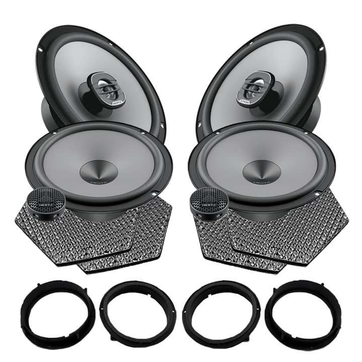 Pachet difuzoare auto Hertz Uno dedicat Volkswagen Taygo 2021-