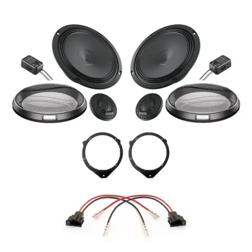Pachet difuzoare auto Audison Prima dedicat usi fata Audi A4 2004-2008, RMS 100 W