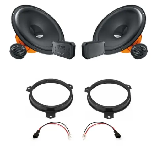 Pachet difuzoare auto usi Fata Toyota Yaris 2021-2023 Hertz Dieci 80 W