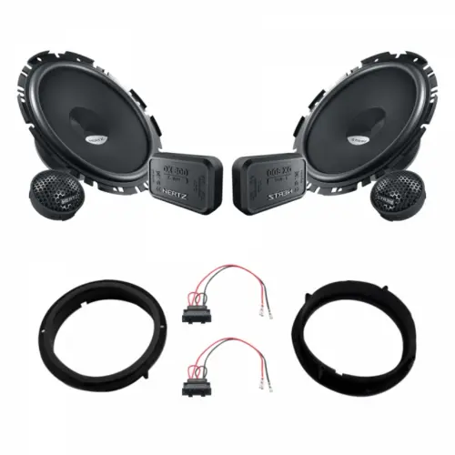 Pachet difuzoare Hertz Dieci dedicate usi fata Skoda Fabia (1999 – 2014)