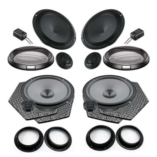 Pachet difuzoare auto Hertz Uno dedicat Volkswagen Touran 2015-, RMS 100W