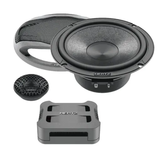Difuzoare Auto Hertz Cento CK 165, set sistem 2 căi, 165mm, 95W RMS, 4Ω, 4 difuzoare + accesorii
