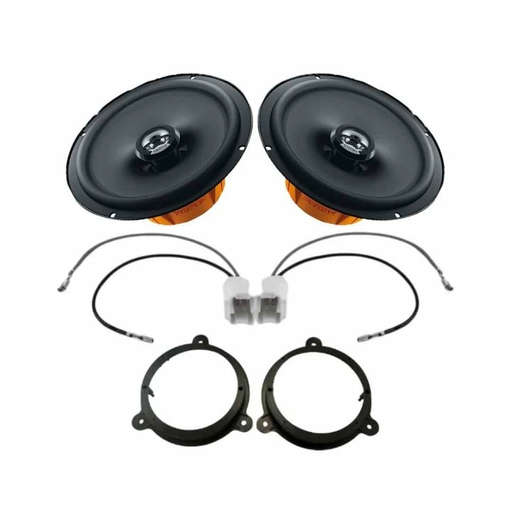 Pachet difuzoare auto Hertz Dieci dedicat usi spate Nissan Navara 2015-