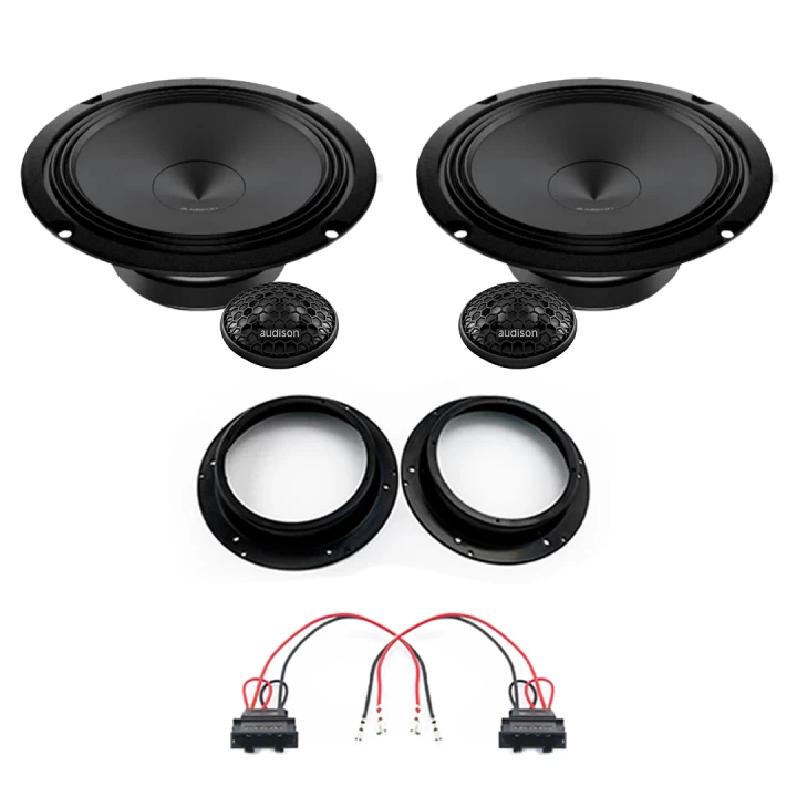 Pachet difuzoare auto Audison Prima dedicat usi fata Volkswagen Passat B8 2014-