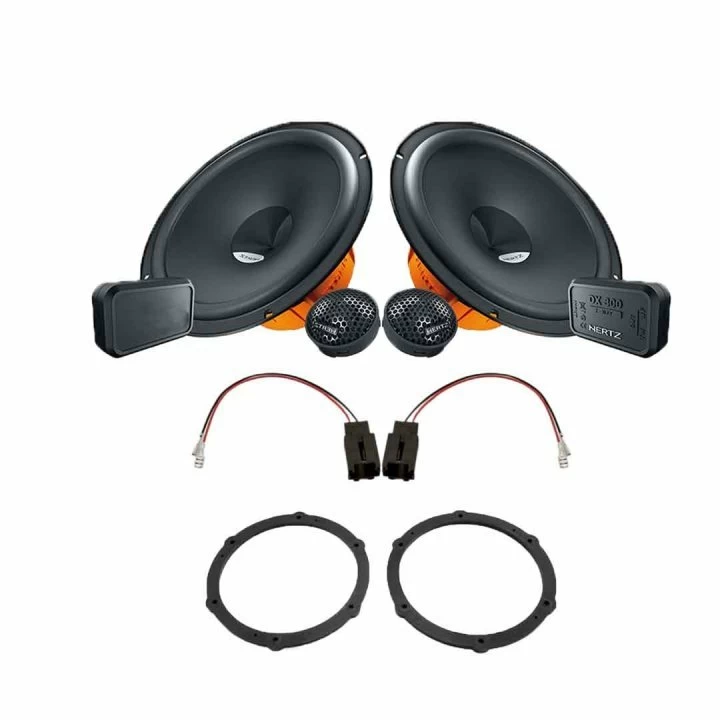 Pachet difuzoare auto Hertz Dieci dedicat usi spate Peugeot 3008 2016-