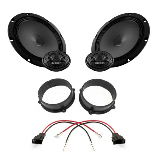 Pachet difuzoare auto Audison Prima dedicat usi fata Audi Q3 2012-216, RMS 100W